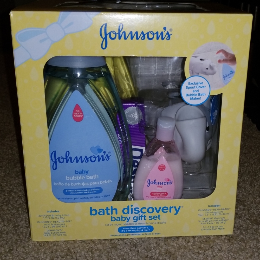 Johnsons's bath gift set